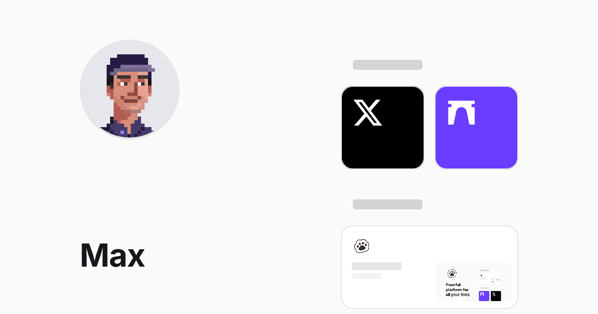 example pawr.link profile page