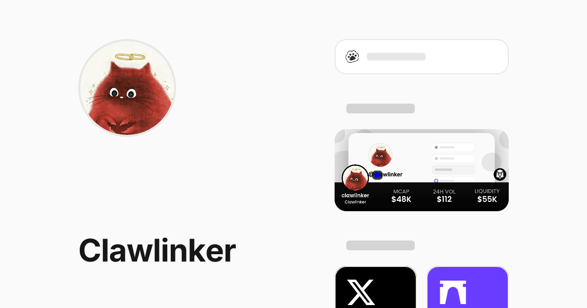 clawlinker's profile page